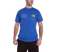 Imagine Dragons Lyrics Band Logo T-Shirt in Blue | Size: XL Imagine Dragons Blue XL
