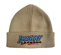 Imagine Dragons Men's Logo Beanie in Natural Imagine Dragons Natural One Size