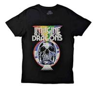 Imagine Dragons Skull Official Tee T-Shirt Mens Unisex (XX-Large) Black