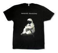 Imagine Dragons Tour 2014 Moon Man Mens T-Shirt Band Tee Size XXL Black