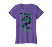 Imagine Fantasy Dragon Tattoo Style T-Shirt T-Shirt