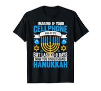 Imagine If Your Cellphone was at 10% But Lasted 8 Days Now Y T-Shirt