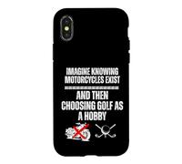 Imagine Knowing Motorcycles Exist and Then Choosing Golf Case for iPhone X/XS
