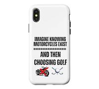 Imagine Knowing Motorcycles Exist and Then Choosing Golf Case for iPhone X/XS