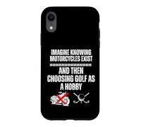 Imagine Knowing Motorcycles Exist and Then Choosing Golf Case for iPhone XR