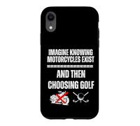 Imagine Knowing Motorcycles Exist and Then Choosing Golf Case for iPhone XR