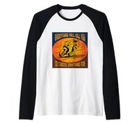 Imagine Life Without Motorbikes (Bike, Biker) Motorcycle Raglan Baseball Tee