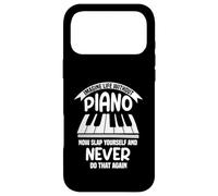 Imagine life without piano now slap yourself Case for iPhone 17 Pro Max