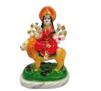 Imagine Mart Goddess Maa Durga Devi Idol | Statue Sherawali MATA Rani | Spiritual Puja Vastu | Showpiece Home Decor| Car Dashboard Goddess Idols Figurine Showpiece |for Temples|for Home|All Purpose