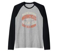Imagine Motorcycles Exist Chopper Club Motorcycle Biker Raglan Baseball Tee