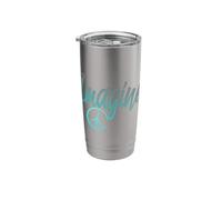 Imagine Peace Sign Hippie World Peace Hope Love Stainless Steel Insulated Tumbler