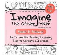 Imagine the Other Half Drawing Coloring Book Kids Visual Learning