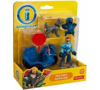 Imaginext 2 Pack Figurine Figure City Police Emergency Vehicles Sets