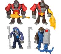Fisher-Price Imaginext Preschool Toys Boss Level Army Pack 9-Piece Mon