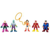 Imaginext BCV33 DC Super Friends Heroes and Villains Action Figures - Superman Flash Wonder Woman