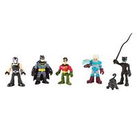 Imaginext BCV33 - DC Super Friends Toy Playset - Batman Robin Catwoman Mr Freeze Bane Action Figure