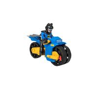 Batman Kids Super Friends Batcycle XL toy car and Figure 15cm