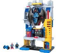 Imaginext DC Super Friends Batman Playset Ultimate Headquarters 2-Ft Tall with L