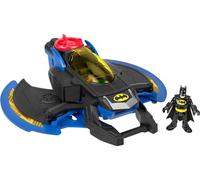 Imaginext DC Super Friends Batman Toy Plane, Batwing with Poseable Figure & 4 Accessories for Preschool Kids Ages 3+ Years, GKJ22