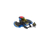 Imaginext DC Super Friends Batman Toy Plane, Batwing with Poseable Figure & 4 Accessories for Preschool Kids Ages 3+ Years, GKJ22