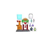 Imaginext DC Super Friends Batman Toy The Joker Funhouse Playset Color Changers with 2 Figures & Accessories for Ages 3+ Years,HMX55