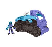 Imaginext DTN10 Mr Freeze Snow Cat, Transformable Toy Vehicle That Turns Into A Snow Ball with Disc Launcher and Mr Freeze Figure, Suitable From 3 Year Old