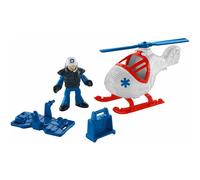Imaginext Fisher Price Figurine Figure Set City Emergency Vehicles Set