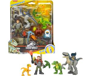 Imaginext Jurassic 4pc figure World Dinosaur Toys