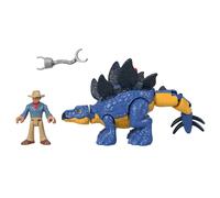 Imaginext Jurassic World Action Figure - Stegosaurus And Dr Grant