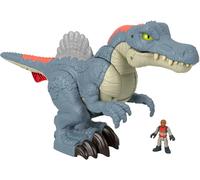 Imaginext Jurassic World Dinosaur Toy, Ultra Snap Spinosaurus with Lights Sounds