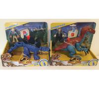 Imaginext Jurassic World Dominion Stegosaurus & Therizinosaurus & Figures Sets