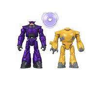 Imaginext Lightyear, Zurg & Lightyear Cyclops, Toy for Kids Ages 3 and Up with Joint Points, Multicolor (HGT37)