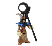 Imaginext Replacement Part for Collectible Fisher-Price Inspired by Power Rangers Playset Rita Repulsa and Finster DFX62 - Replacement Poseable Rita Repulsa with Removable Headress and Staff