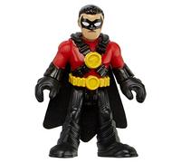 Imaginext Replacement Part Inspired by Batmobile and Lights with Red Robin Playset CHH68 and DPY36 - Replacement Robin Figure