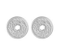 Imaginext Replacement Parts for Fisher-Price Royal Battering Ram Playset HCG48 - Replacement Two Silver Discs