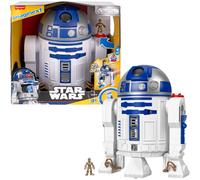 Fisher-Price Imaginext STAR WARS R2-D2 Toy with Lights Sounds & C-3PO Character Key for Kids