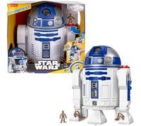 Fisher-Price Imaginext STAR WARS R2-D2 Toy with Lights Sounds & C-3PO Character Key for Kids