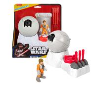 Imaginext STAR WARS Rebel Base Cannon Toy with Luke Skywalker Diecast Character Key
