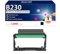 Imaging Unit Drum Unit Replacement B230 for Xerox B230 B225 B235 Printers, High Yield 12000 Pages,Black
