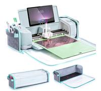 IMAGINING Full-Enclosed Dust Cover with Water Resistant Bottom for Cricut Maker 4/3, Explore 4/3, Air 2 - Protective Cover with Storage Pockets for Cricut Accessories, Tools & Supplies