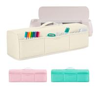 IMAGINING Stretchy & Washable Padded Dust Cover Compatible with Cricut Maker 3, Maker 4, Explore Air 2, Explore 3, Explore 4 Machines - with Pockets for Cricut Accessories and Suppliers, Tools
