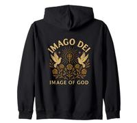 IMAGO DEI - IMAGE OF GOD - Latin - Reformed Theology Zip Hoodie
