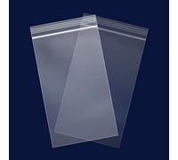 iMailer - 100 Count - 6" x 9" Clear Reclosable Zip Plastic Poly Bags 2 Mil for A7 A8 A9 Cards & Envelopes, Bakery, Cookies, Treats
