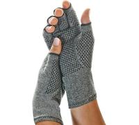 IMAK Active Arthritis Compression Gloves (Grey, Medium)