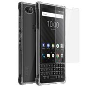 iMak CaseBerry KEY2 Soft Silicone Case + Flexible Film, Transparent