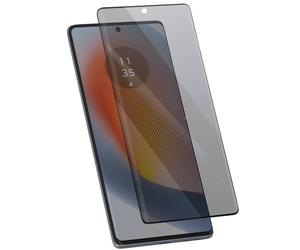 iMak Tempered glass film for Edge 50 Fusion Spy Protection Incurvé