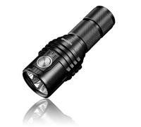 IMALENT MS03 Brightest LED Torch 13000 Lumens, Tactical Using 3 Pcs CREE XHP70.2 LEDs, Rechargeable Torch Led Super Bright, Powerful for Police Duty, Walking Dog and Outdoor