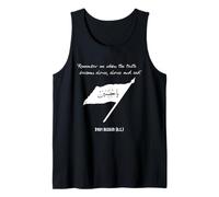 Imam Hussain - Muharram - Karbala - Remember Me - Flag Tank Top
