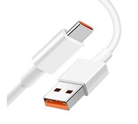 iMangoo 120W 6A Turbo Charging USB Type C Charger Cable for Xiaomi 15 Ultra 15Pro 14 14T 13 13T 12T 12X 11T,1M Fast Charge Cord for Redmi Note 14 13 12 11Pro 14C 13C 12C POCO X7 X6 Pro F6 M6 Pad 7 6 5