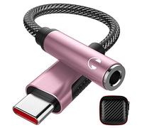 iMangoo USB C to 3.5 mm Jack Adapter for Pixel 9 Pro 8a 7 6a, Type C to 3.5mm Headphone DAC Mic Aux Digital Audio Earphone Adaptor for iPhone 16 15 Samsung Galaxy S24 A55 A35 A54 A34 S23 POCO X6 Pro